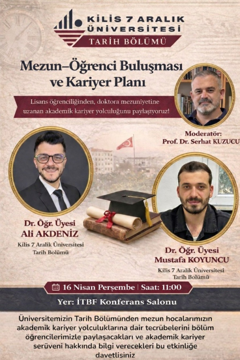 Mezun-Öğrenci Buluşması ve Kariyer Planı (Güncellendi)